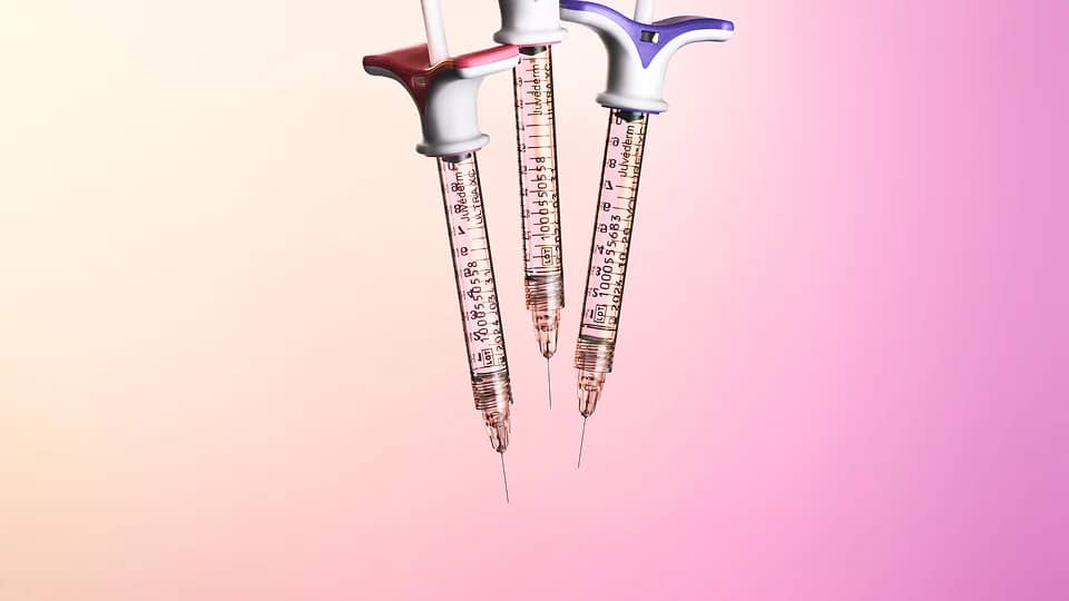 Juvéderm filler syringes from Allergan Aesthetics